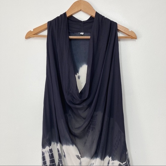 Young, Fabulous & Broke Tie Dye Cowl Neck Racerback Sleeveless Top Size S - Picture 3 of 16